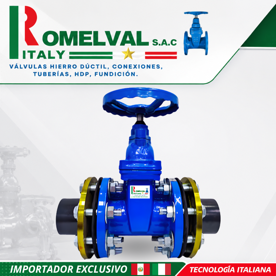 Válvula Compuerta Con Stub End HDPE